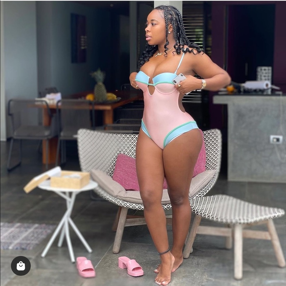 Colorful swimsuit